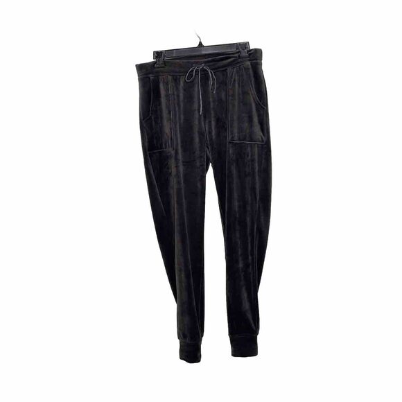 House Of Harlow 1960 x Nicole Richie Gray Thick Soft Velour Joggers Pants Sz med - Picture 1 of 6